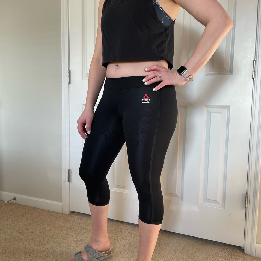 Reebok crop leggings Reversible - small